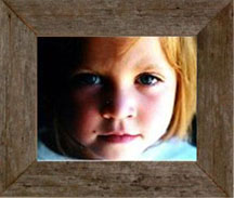 basic rustic picture frames