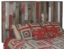 Reclaimed Wood Headboard� border=