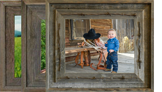 western picture frames
