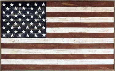 Barnwood Flags and Maps